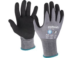 wolfcraft - Werkhandschoenen Maat L - Thermatech - Nitril - Maat 9 - 4983000