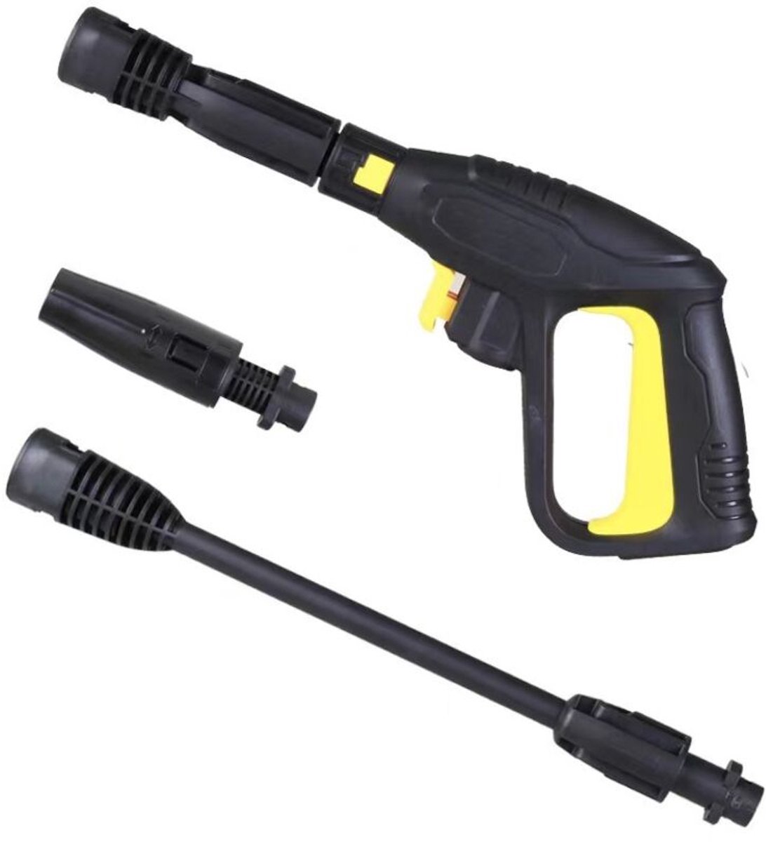 Hogedrukspuitpistool - vervangbare verlengstang, snelkoppeling, geschikt voor Karcher K2 K3 K4 K5 K6 K7 (150 bar / 2175 PSI)