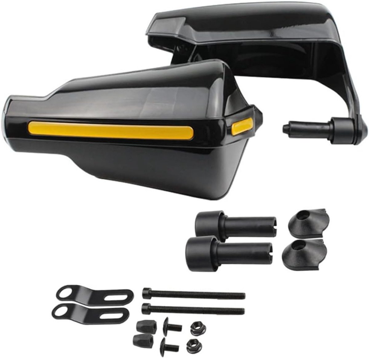 Motorfiets Handguard Windshield Deflectors voor Koude Bescherming, 7/8" Handvat Bescherming, Fiets Handguard Windbescherming en Veiligheid