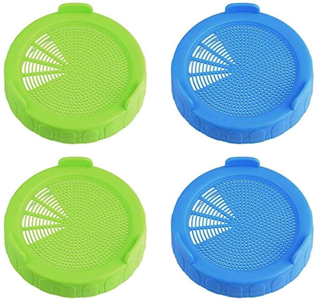 Dailygoody - Set van 4 Bean Strainers - Ideaal voor het Kiemen van Bonen