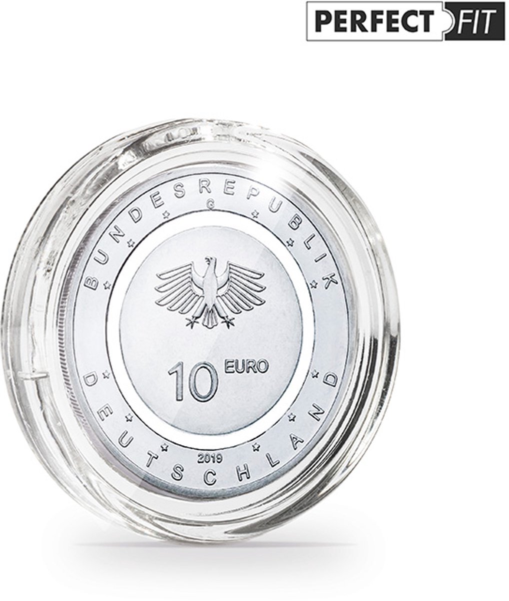 ULTRA - Muntcapsule - Muntcapsules, perfect passend voor Duitse 10 euro munten (28,75 mm), verpakking van 100 stuks