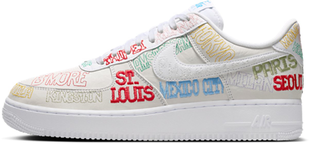 Nike Nike Air Force 1 Low “”World Tour “” Sneakers Unisex Multicolor