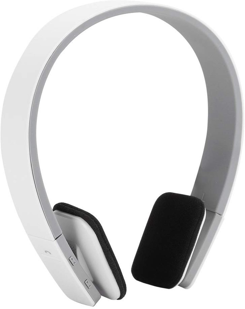 Dailygoody - Bluetooth-hoofdtelefoon - Draadloze Sportheadset - Zware Bas Audio - Wit - Ingebouwde Microfoon - Geschikt voor Sporters - Model BQ618