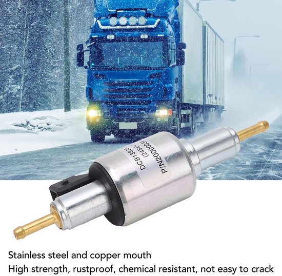 Store_7 - Elektrische Doseerpomp - Brandstofpomp 12V - Hoogwaardige Roestvrijstalen Brandstofdoseerpomp - Compact en Krachtig - Voor Verwarmingssys... van Merkloos — afbeelding 3