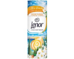 Lenor Wasparfum Orange Blossom & Coastal Cypress - 1x 176g | Geurparels voor in de was - Wasparels voor Wasmachine