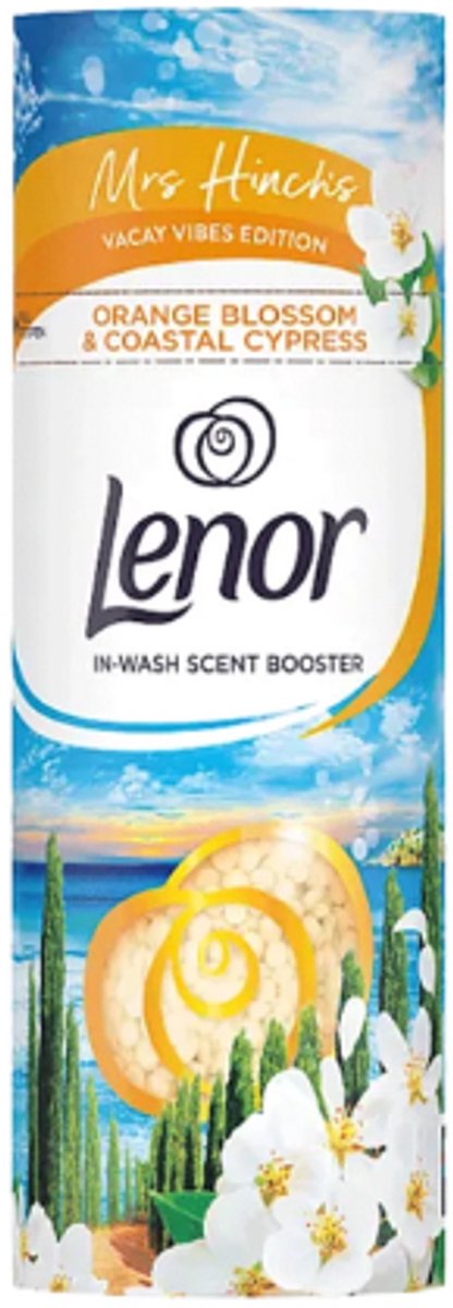 Lenor Wasparfum Orange Blossom & Coastal Cypress - 1x 176g | Geurparels voor in de was - Wasparels voor Wasmachine