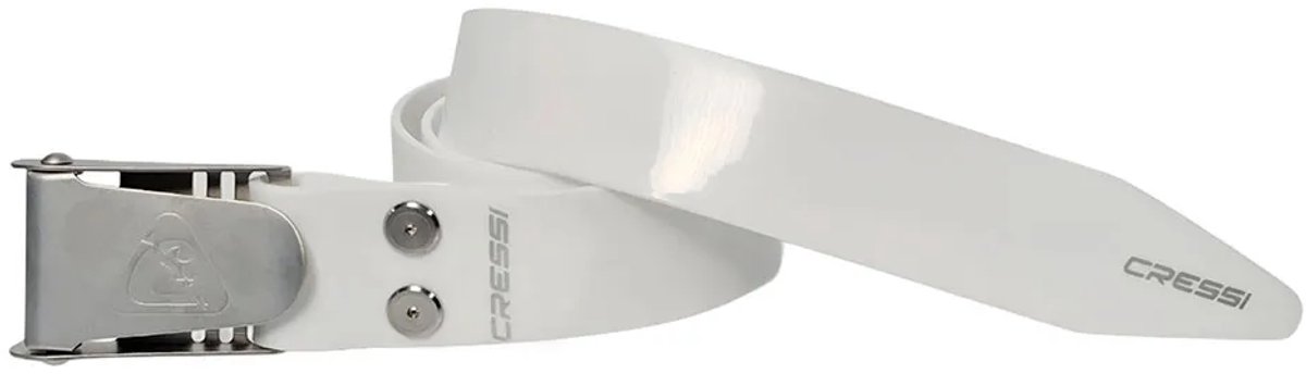 Cressi Spa Roestvrij Staal Silicone Riem Met Gesp 140 Cm Zilver