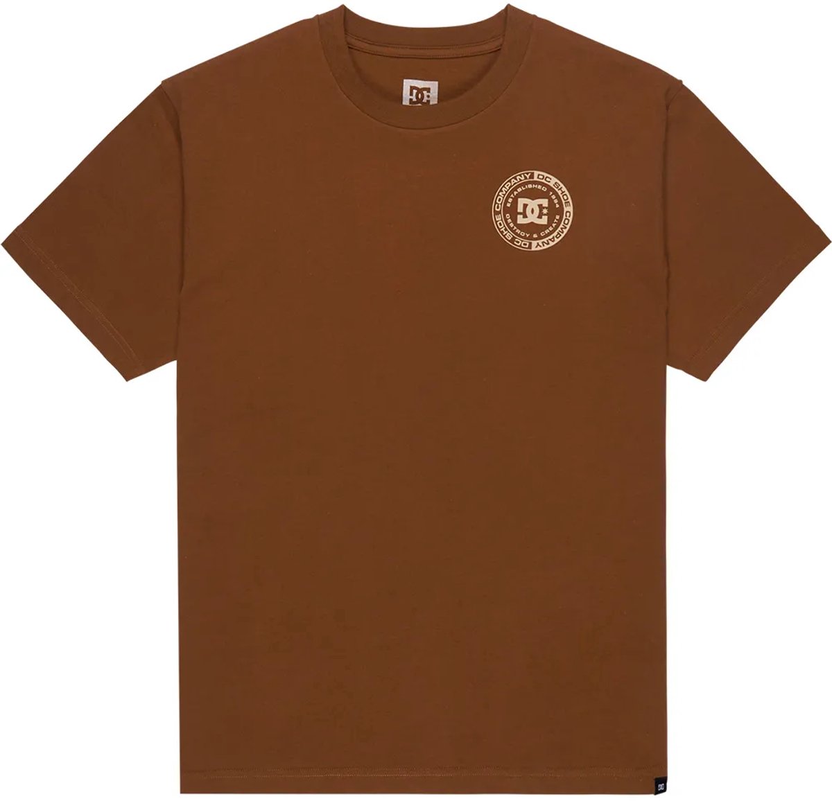 Dc Shoes Corpo Fb T-shirt Met Korte Mouwen XL Man Toffee
