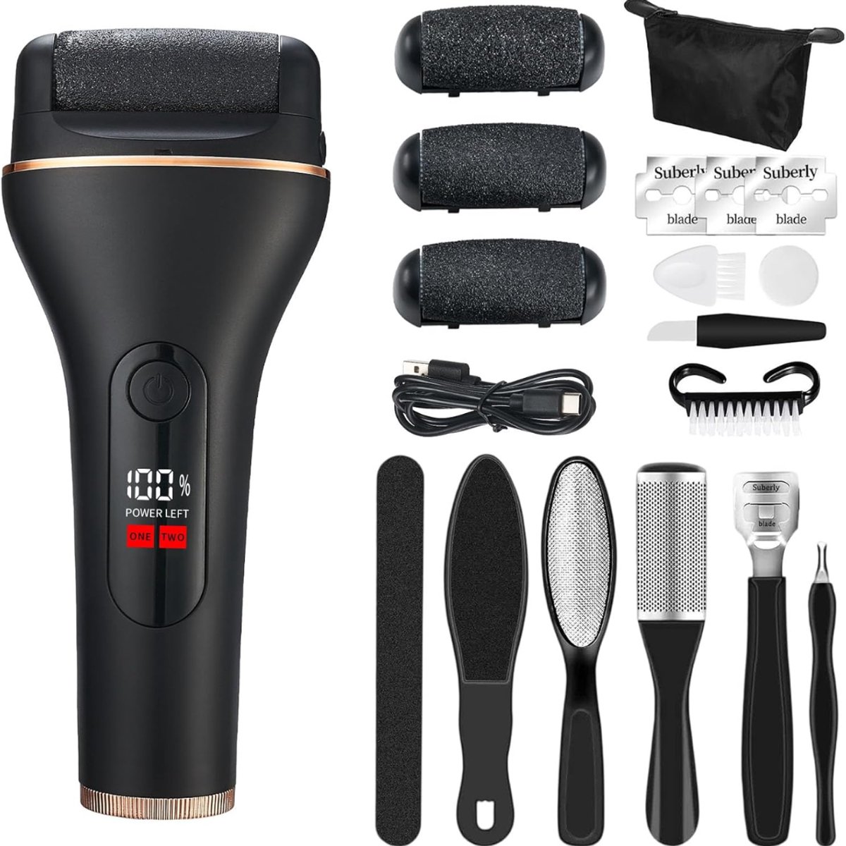 MRKK® Elektrische Eeltverwijderaar - Pedicureset Electrisch - Voetvijl