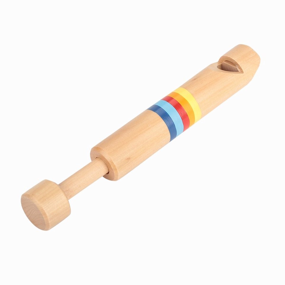 Dailygoody - Houten Fipple Fluit - Educatief Instrument - Natuurlijke Materialen - Muzikale Ontwikkeling - Ideaal Speelgoed voor Kinderen