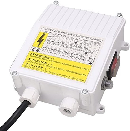aladdien - Diepe Well Pump Controle Box - Corrosiebestendig - Gebruiksvriendelijk - Waterpomp - Betrouwbaar - Eenvoudige installatie - Geschikt voor... van Merkloos — afbeelding 5