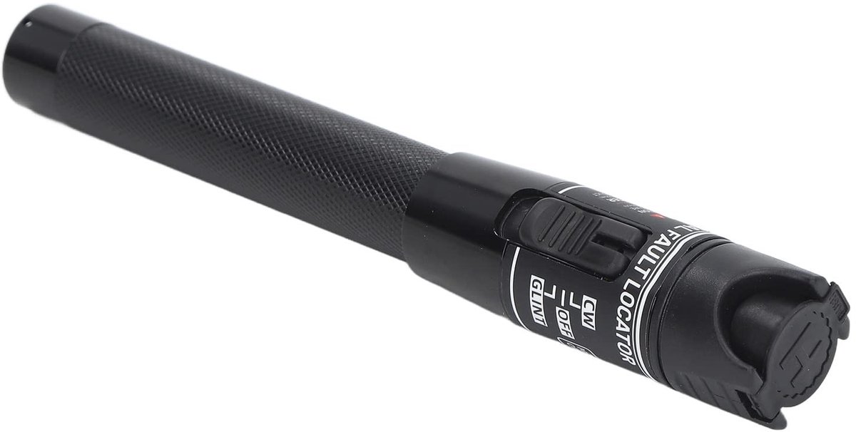 Glasvezel Tester - Foutdetector Pen - Glasvezel Installatie - 60 KM Bereik - 60 MW Vermogen - Zilver