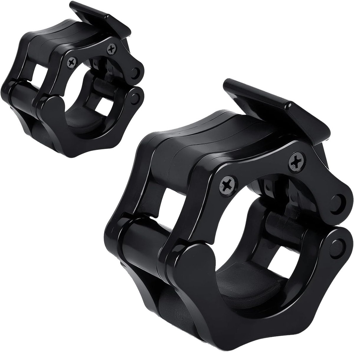 Professionele Dumbbell Clips - 2 Stuks Robuuste Plastic Klemmen voor Snelle Bevestiging en Sterke Training
