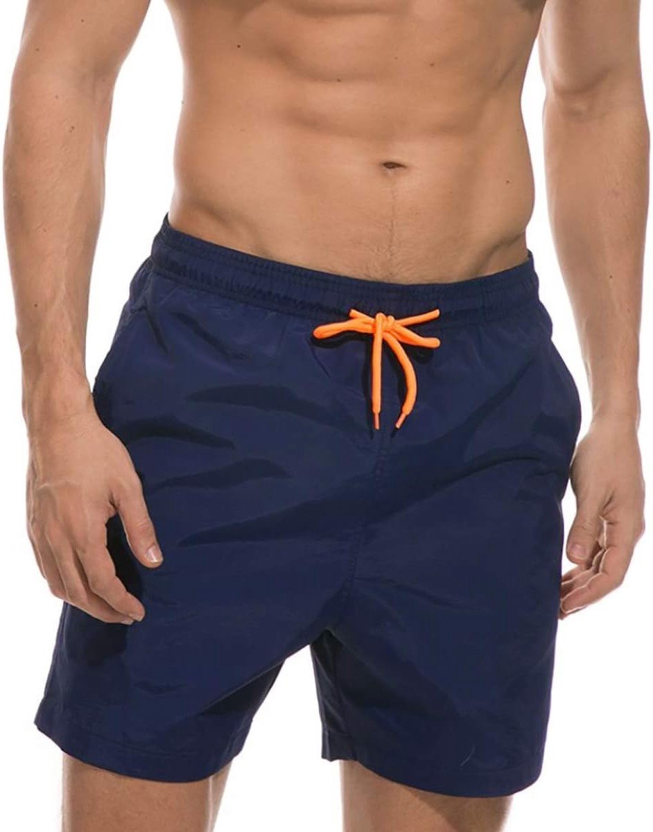 Heren Strandshorts voor Zwemmen, Training en Casual Gebruik - Ademend met Trekkoord en Mesh Voering