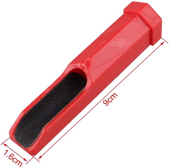 Dailygoods - Biljartkeu Tip Reparatie - Zwembad - Slijptool - Blauw - Snooker - Onderhoud - Grijs - Pooltafel van Dailygoods — afbeelding 3