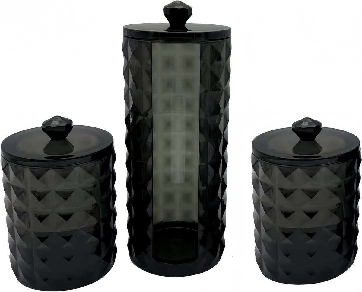 Makeup Organizer voor Make-up Tools, Zwart, Praktisch en Ruimtebesparend Accessoire