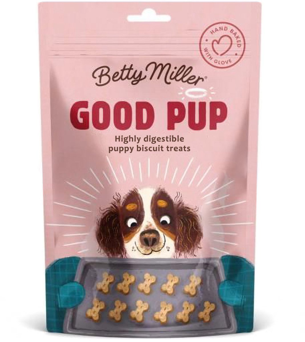 Betty Miller Good Pup (100gr) - hondenkoekjes speciaal voor puppy's - tarwevrij
