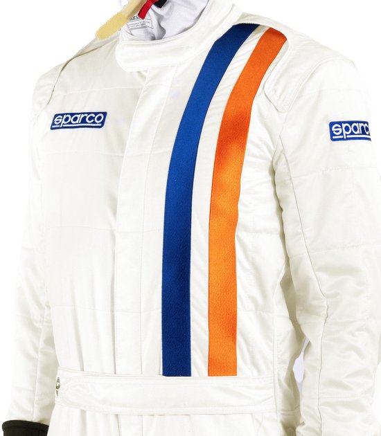Sparco - Sparco GULF Racing Suit - wit / 52 van Sparco — afbeelding 3