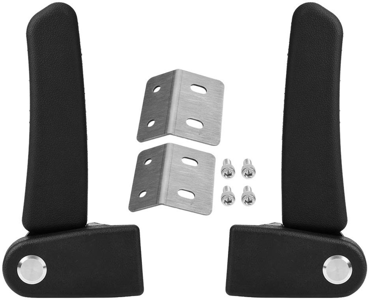 Dailygoody - Topkoffer Motorfiets - Opklapbare Achterkoffer - Zwart - Motoraccessoires - Ruimte & Comfort - Geschikt voor motorfiets - Zwart