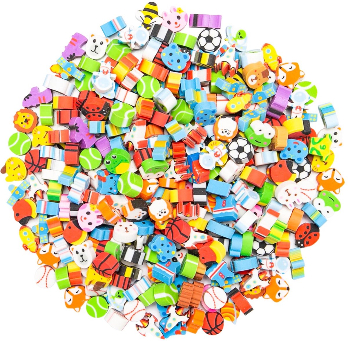Dailygoody - Mini Gummen - Kleurrijke Dierengummen - 300 Stuks - Perfect voor Klaslokaal - Leuke Beloningen en Geschenken - Geschikt voor Kinderen