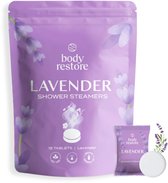 Shower Steamers Lavendel 15-pack - Body Restore - Douche Tabletten met 100% Etherische Lavendelolie - Aromatherapie Douche - Voordeelpak