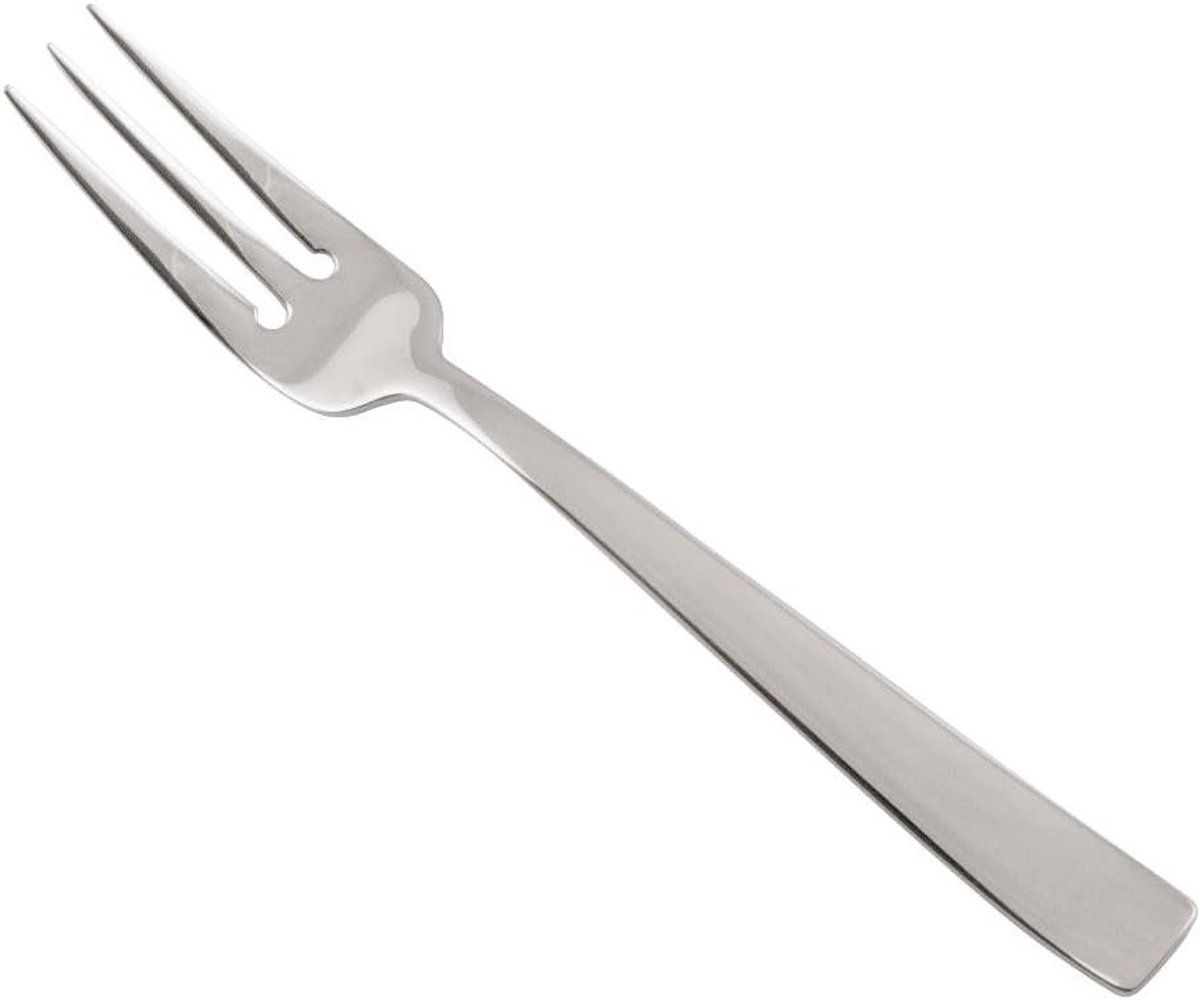 Visvorken Set - Zilverkleurige Vorken - Vis Eten - Professionele Kwaliteit - 6 Stuks - Zilver
