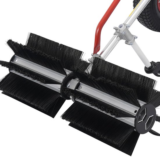 Benzine Veegmachine - Motorbezem - Buiten Reinigen - Krachtige 4-takt motor - 60 x 60 x 96 cm — afbeelding 5