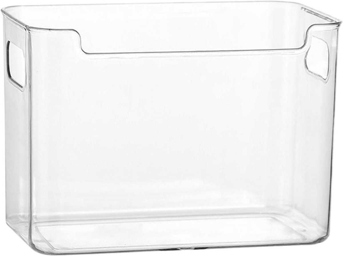 Koelkast Opbergbakken - Stapelbare Containers - Keuken Organiseren - BPA-vrij Materiaal - N.v.t. - Transparant