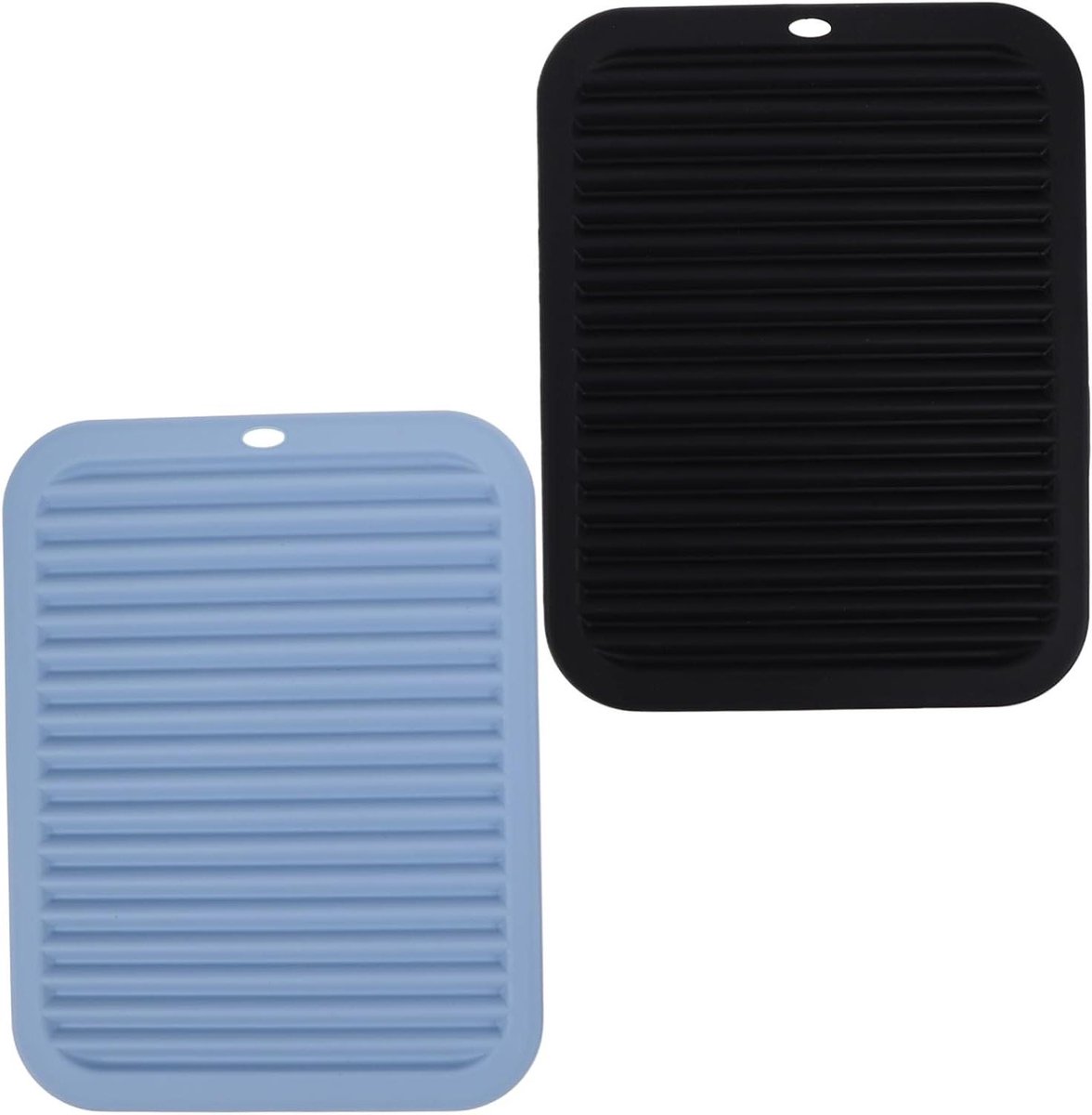 Hittebestendige Siliconen Matten - Styling Tool Pad - Bescherming Styling Tools - Antislip Onderkant - 30 x 23 cm - Grijs