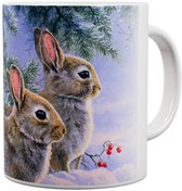 Konijn Bunny Hideout - Mok 440ml 440