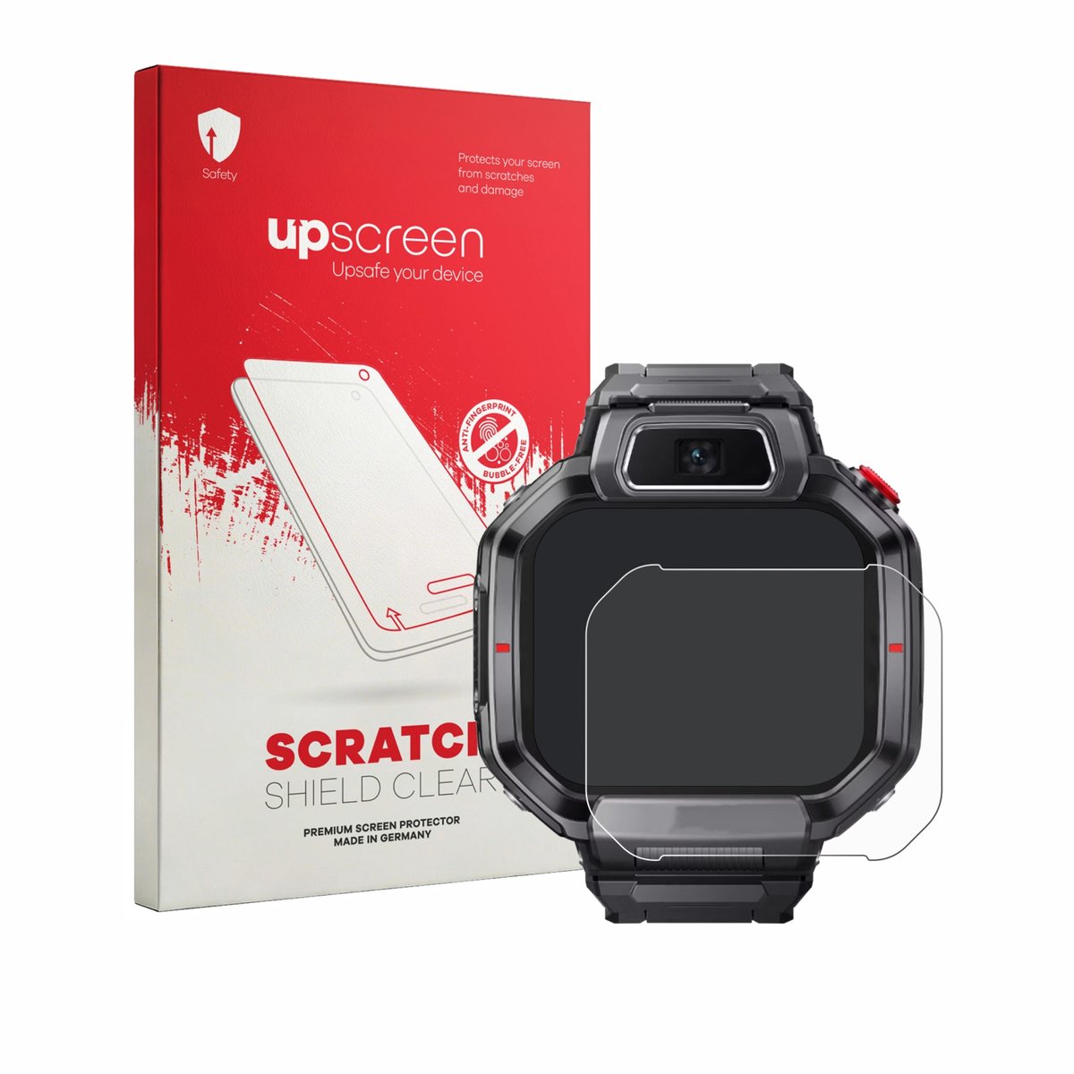 upscreen - Screenprotector voor Huawei Watch Kids X1 - Folie Beschermfolie transparant
