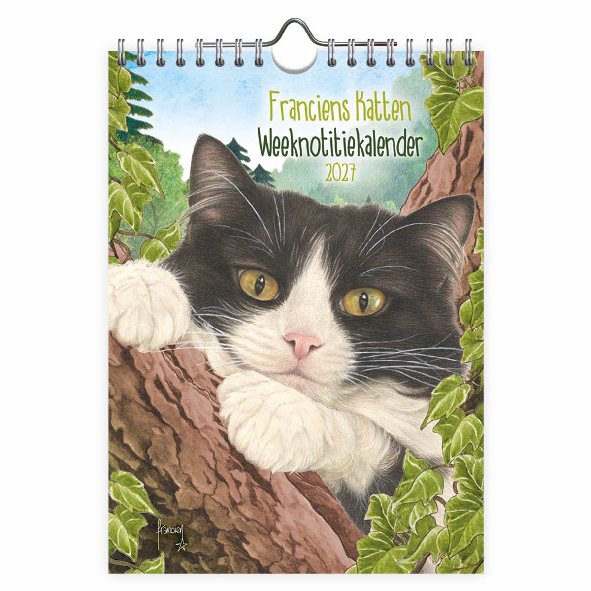 Franciens Katten Weeknotitiekalender 2027 Bailey