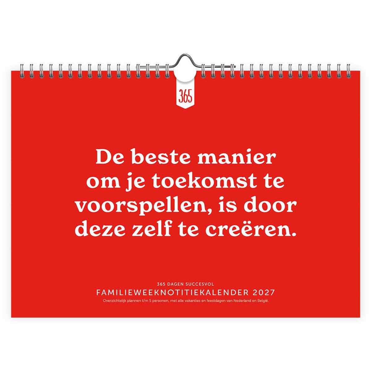 365 Dagen Succesvol FamilieWEEKnotitiekalender 2027