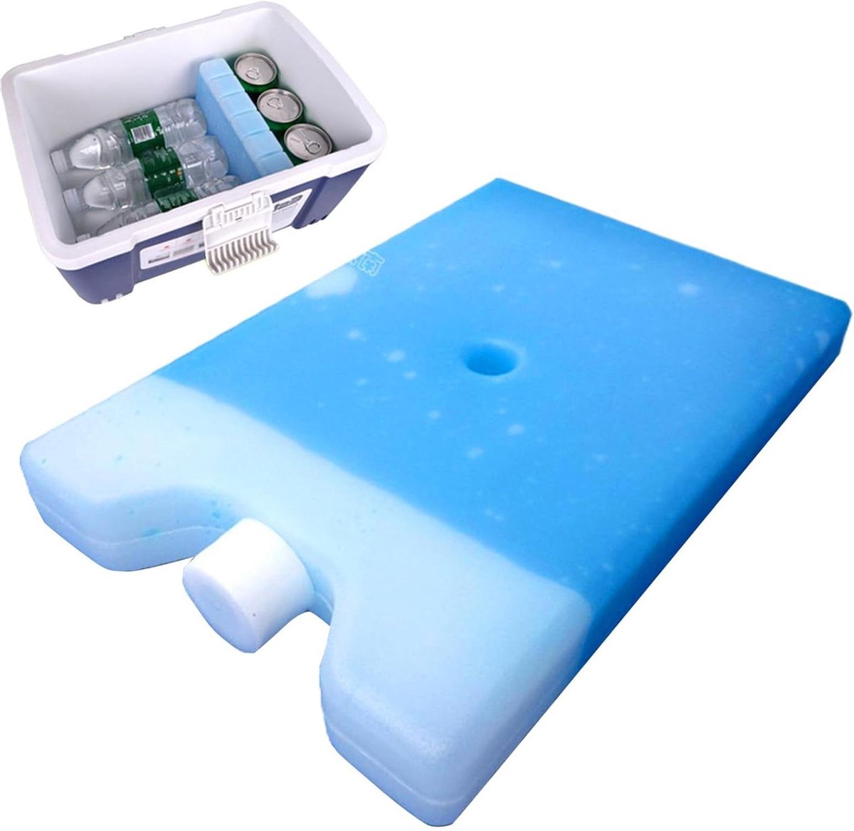 Koel Element - IJspak Gel - Eten Koel Houden - Langdurige Koeling - 15x10 cm - Meerkleurig