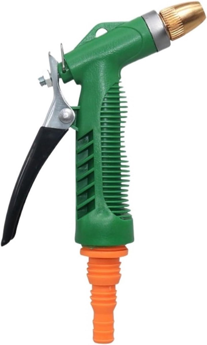 Slangpistool - Verstelbaar Mondstuk - Auto Wassen - Zinklegering Injectielichaam - 10-20m - Groen