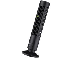 Bladloze Torenventilator - USB Ventilator - Comfortabele Koeling - Stille Circulatie - 42 inch Hoog - Zwart