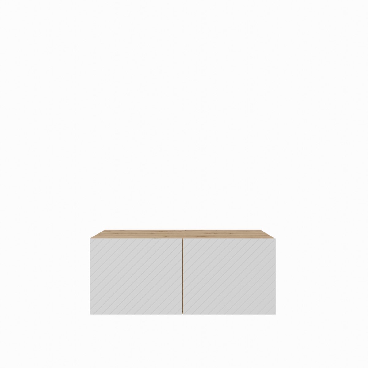 TV-kast Kaja 1x100 cm (artisan + wit)