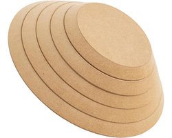 Keramiek Vormmal Set - Aardewerk Mallen - Ambachtelijk Vormgeven - Stapelbaar Meerlaags Ontwerp - 5 Stuks Diverse Maten - Khaki