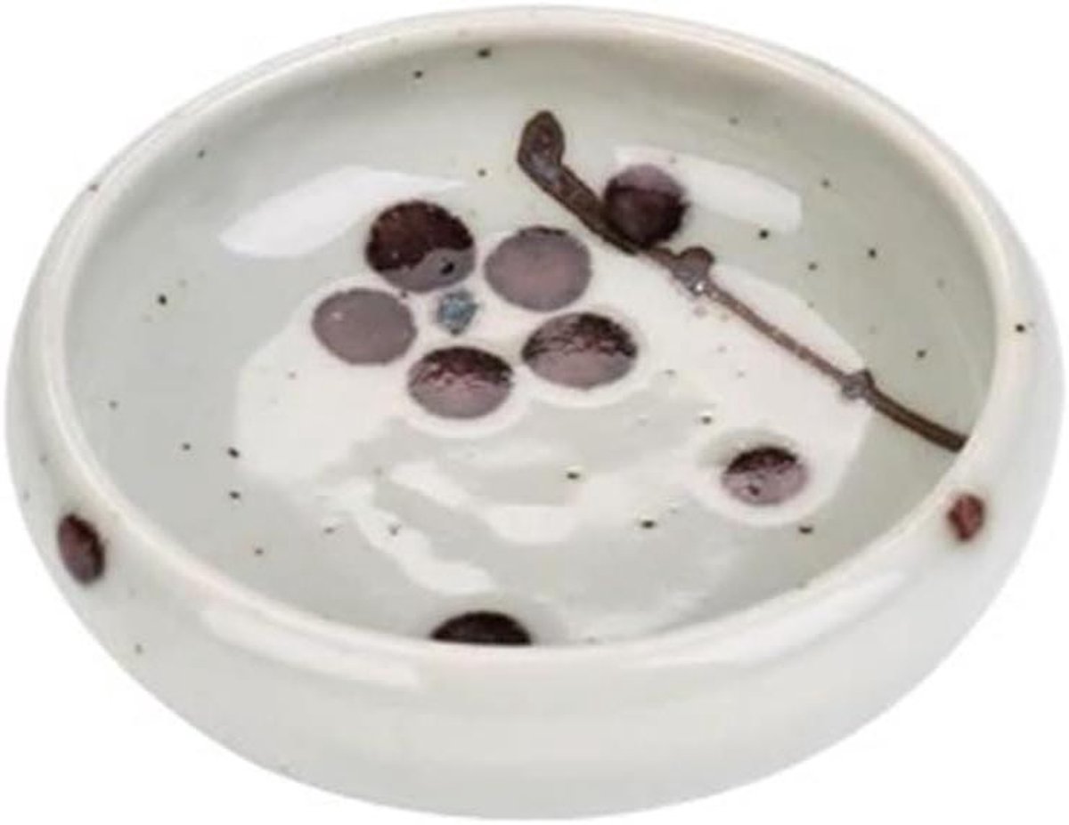 Dessertschalen Ronde Dipschaaltjes - Keramische Sausschaaltjes - Serveren van Sauzen - Magnetron- en Vaatwasserbestendig - 85 x 32 cm - Wit