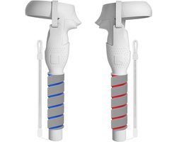 VR Controller Handvatten - VR Accessoires - Beat Saber Spelen - Quick Release Design - 26.1 cm - Wit
