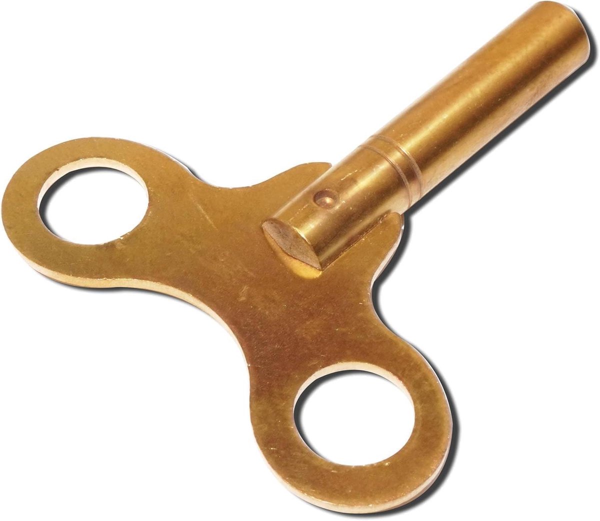 Opwindsleutel Klok - Klokkenmaker Sleutel - Mechanische Klokken Onderhouden - Messing Goud Kleur - 3.75 mm - Messing Goud
