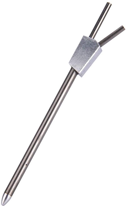 Luchtsnelheidsmeter Pitotbuis - Anemometer Vliegsnelheid - Vluchtgegevens Meten - Metalen Pitotbuis Constructie - 30 cm - Zilver — afbeelding 5