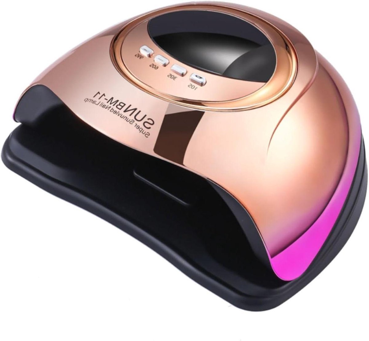 UV Nagellamp - Gelnagellamp Droger - Nagels Drogen - 280W 66 Lampkralen - 4 Timers - Goud