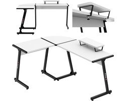 Huzaro - Hero 6.0 - Gaming hoekbureau - Wit