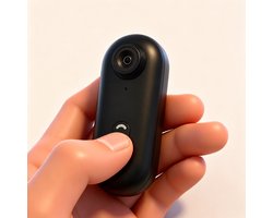 Mini Action Camera – 1080P Body Camera WIFI Draagbare Spycam voor Huisdieren Uitlaten, Vloggen, Reizen – Helm Motorfiets Fiets Filmen Waterdichte Elektrische Fiets Actie Camera Video-opname – ZWART
