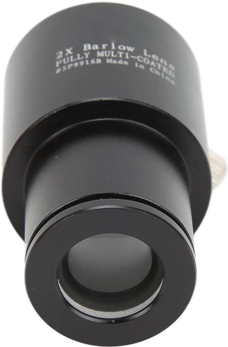 Barlow-lens 2X Professioneel met Meerlaagse Coating voor Astronomische Telescoopoculair - 0.965 Inch Astronomie-telescoopoculairkit .