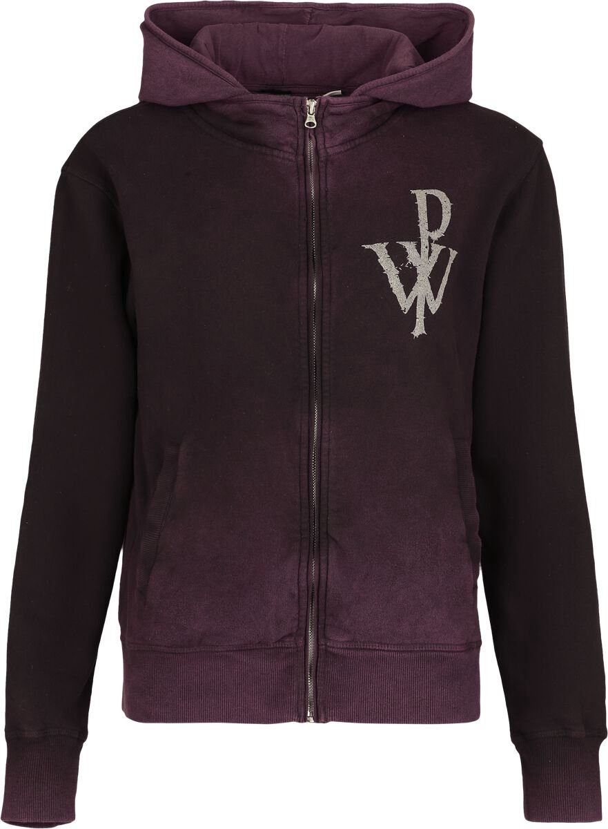 Powerwolf Crest Dames Vest met capuchon - rood - L