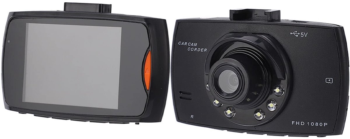 OmGoods - Dailygoody - Dash Cam voor Auto's - Full HD 1080P - Parkeermonitor - 170° Groothoek - Nachtzicht - G-sensor - Geschikt voor Auto's