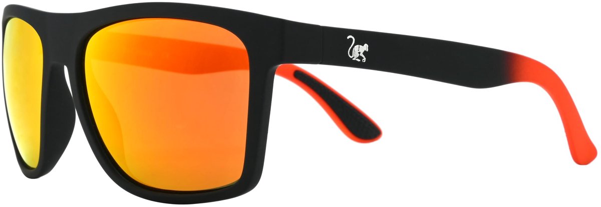 Unisex zonnebril - Floating / Gepolariseerd / UV400 / TPX (Zwart/Rood)