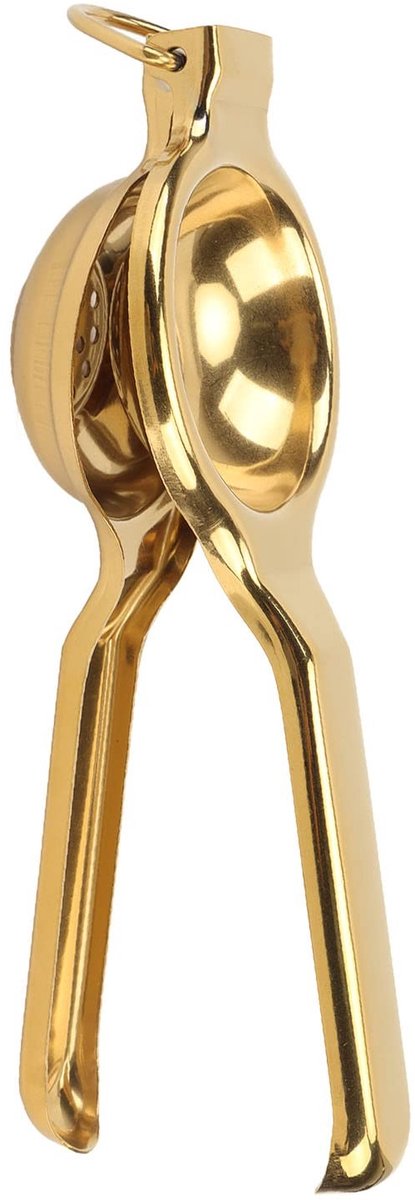 Solidchoice - Dailygoody - Citroenpers - Ergonomische Sapcentrifuge - Ultralange Handgreep - Keuken Goud - Vaatwasserbestendig - Handig voor elke keuken - Compact f..